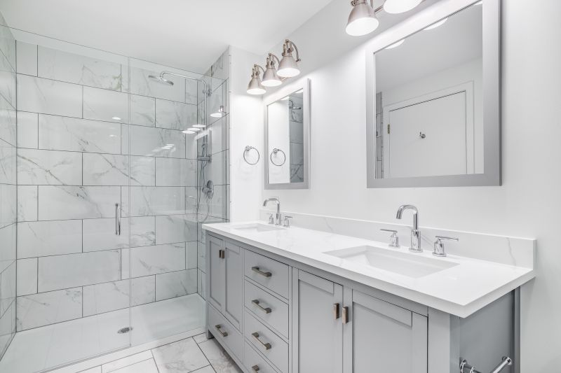 Double Vanity Installation